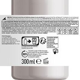 Silver Shampoo per capelli grigi e bianchi, neutralizza i riflessi gialli